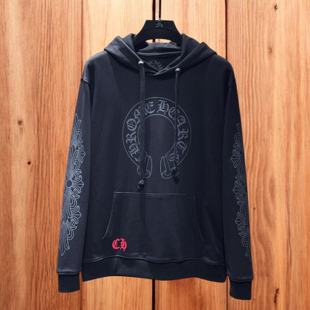Chrome Hearts Men's Black Hoodie